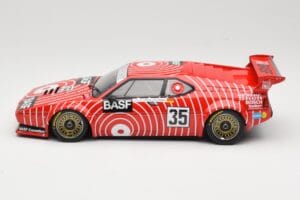 BMW M1 BASF GS Sport #35 H-J. Stuck / H. Heyer 6 Hours of Silverstone 1981 Minichamps 1:18 155812935 Kovina – slika 3 od 6