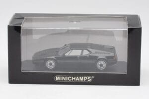 BMW M1 Črna Minichamps 1:43 940025021 Kovina – slika 4 od 4