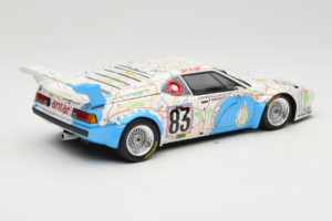 BMW M1 Carte de France #83 D. Pironi / D. Quester 24 Hours of Le Mans 1980 Minichamps 1:18 180802983 Kovina – slika 3 od 8