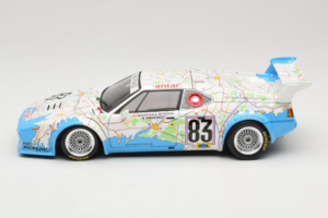 BMW M1 Carte de France #83 D. Pironi / D. Quester 24 Hours of Le Mans 1980 Minichamps 1:18 180802983 Kovina – slika 4 od 8