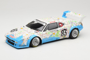 BMW M1 Carte de France #83 D. Pironi / D. Quester 24 Hours of Le Mans 1980 Minichamps 1:18 180802983 Kovina