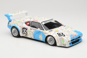 BMW M1 Carte de France #83 D. Pironi / D. Quester 24 Hours of Le Mans 1980 Minichamps 1:18 180802983 Kovina – slika 6 od 8