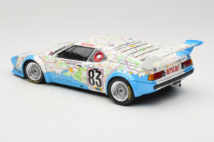 BMW M1 Carte de France #83 D. Pironi / D. Quester 24 Hours of Le Mans 1980 Minichamps 1:18 180802983 Kovina – slika 7 od 8