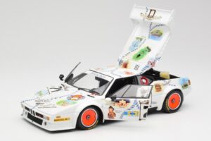 BMW M1 #83 Danner Bayern C. Danner / L. Oberndorfer 24 Hours of Le Mans 1981 Minichamps 1:18 80430306592 Kovina – slika 2 od 8