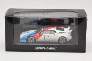BMW M1 Procar #1 M. Andretti 1979 Minichamps 1:43 80420309422-R Kovina – slika 4 od 4