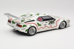 BMW M1 Procar #201 BMW Motorsport H. Stuck / N. Piquet 1000km Nürburgring 1980 Minichamps 1:18 180802901 Kovina – slika 3 od 8