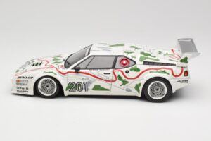 BMW M1 Procar #201 BMW Motorsport H. Stuck / N. Piquet 1000km Nürburgring 1980 Minichamps 1:18 180802901 Kovina – slika 4 od 8