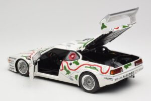 BMW M1 Procar #201 BMW Motorsport H. Stuck / N. Piquet 1000km Nürburgring 1980 Minichamps 1:18 180802901 Kovina – slika 5 od 8