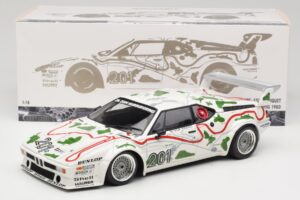BMW M1 Procar #201 BMW Motorsport H. Stuck / N. Piquet 1000km Nürburgring 1980 Minichamps 1:18 180802901 Kovina – slika 8 od 8