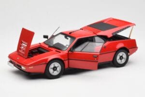 BMW M1 Rdeč Norev 1:18 183220 Kovina – slika 2 od 8