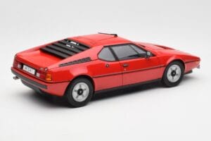 BMW M1 Rdeč Norev 1:18 183220 Kovina – slika 3 od 8