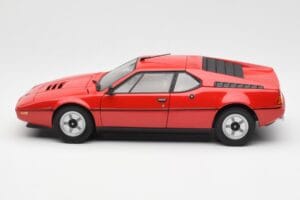 BMW M1 Rdeč Norev 1:18 183220 Kovina – slika 4 od 8