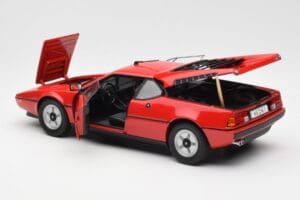 BMW M1 Rdeč Norev 1:18 183220 Kovina – slika 5 od 8