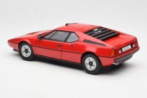 BMW M1 Rdeč Norev 1:18 183220 Kovina – slika 7 od 8