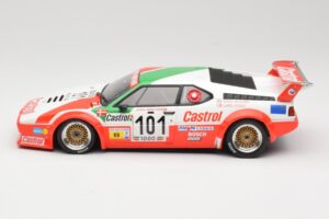 BMW M1 Winther Racing K. Winther / D. Mercer 24 Hours of Le Mans 1984 Minichamps 1:18 155842901 Kovina – slika 3 od 6