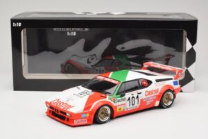 BMW M1 Winther Racing K. Winther / D. Mercer 24 Hours of Le Mans 1984 Minichamps 1:18 155842901 Kovina – slika 6 od 6