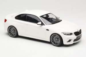 BMW M2 Competition F87 Bela Minichamps 1:18 155028000 Kovina – slika 4 od 6