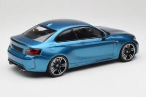 BMW M2 F87 Blue Metallic Minichamps 1:18 155026101 Kovina – slika 2 od 6