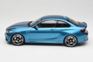 BMW M2 F87 Blue Metallic Minichamps 1:18 155026101 Kovina – slika 3 od 6