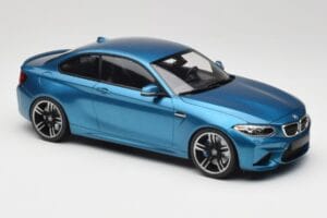 BMW M2 F87 Blue Metallic Minichamps 1:18 155026101 Kovina – slika 4 od 6