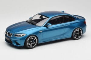 BMW M2 F87 Blue Metallic Minichamps 1:18 155026101 Kovina