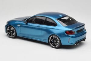 BMW M2 F87 Blue Metallic Minichamps 1:18 155026101 Kovina – slika 5 od 6
