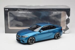BMW M2 F87 Blue Metallic Minichamps 1:18 155026101 Kovina – slika 6 od 6
