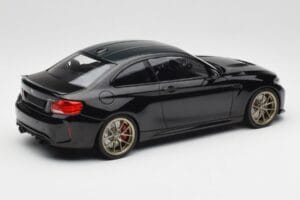 BMW M2 CS F87 Črn Metalik Z Zlatimi Platišči Minichamps 1:18 155021021 Kovina – slika 2 od 6