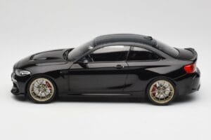 BMW M2 CS F87 Črn Metalik Z Zlatimi Platišči Minichamps 1:18 155021021 Kovina – slika 3 od 6