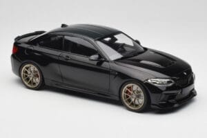 BMW M2 CS F87 Črn Metalik Z Zlatimi Platišči Minichamps 1:18 155021021 Kovina – slika 4 od 6