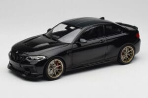 BMW M2 CS F87 Črn Metalik Z Zlatimi Platišči Minichamps 1:18 155021021 Kovina