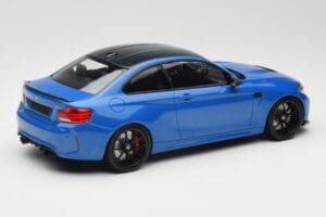 BMW M2 CS F87 Moder Metalik S Črnimi Platišči Minichamps 1:18 155021022 Kovina – slika 2 od 6