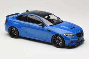 BMW M2 CS F87 Moder Metalik S Črnimi Platišči Minichamps 1:18 155021022 Kovina – slika 3 od 6