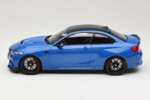 BMW M2 CS F87 Moder Metalik S Črnimi Platišči Minichamps 1:18 155021022 Kovina – slika 5 od 6