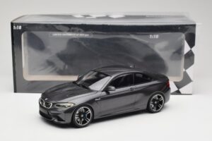 BMW M2 F87 Grey Metallic Minichamps 1:18 155026102 Kovina – slika 6 od 6
