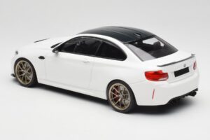 BMW M2 F87 CS Alpine White Zlata Platišča Minichamps 1:18 155021020 Kovina – slika 5 od 6