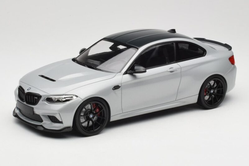 BMW M2 F87 CS Hockenheim Silver Črna Platišča Minichamps 1:18 155021024 Kovina