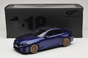 BMW M2 G87 CS Modra Metallic GT Spirit 1:18 GT552 Smola – slika 6 od 6