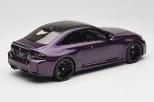 BMW M2 G87 Twilight Purple GT Spirit 1:18 GT946 Smola – slika 2 od 6