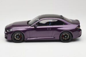 BMW M2 G87 Twilight Purple GT Spirit 1:18 GT946 Smola – slika 3 od 6
