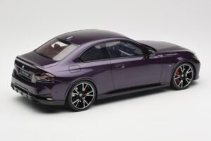 BMW M240i G42 Thundernight Metallic GT Spirit 1:18 GT504 Smola – slika 2 od 6