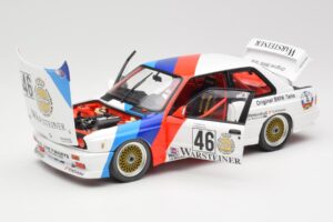 BMW M3 E30 #46 R. Ravaglia / E. Pirro WTCC Calder Park 1987 Minichamps 1:18 180872046-O Kovina – slika 2 od 8