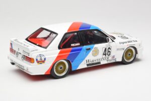 BMW M3 E30 #46 R. Ravaglia / E. Pirro WTCC Calder Park 1987 Minichamps 1:18 180872046-O Kovina – slika 3 od 8