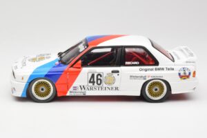 BMW M3 E30 #46 R. Ravaglia / E. Pirro WTCC Calder Park 1987 Minichamps 1:18 180872046-O Kovina – slika 4 od 8