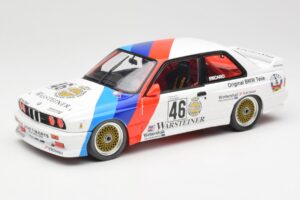 BMW M3 E30 #46 R. Ravaglia / E. Pirro WTCC Calder Park 1987 Minichamps 1:18 180872046-O Kovina