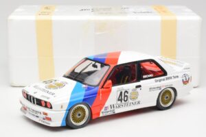 BMW M3 E30 #46 R. Ravaglia / E. Pirro WTCC Calder Park 1987 Minichamps 1:18 180872046-O Kovina – slika 8 od 8
