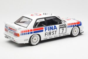 BMW M3 E30 #7 Fina J. Cecotto DTM 1992 AUTOart 1:18 89246 Kovina – slika 2 od 7