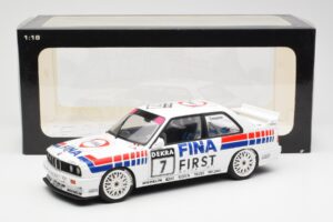 BMW M3 E30 #7 Fina J. Cecotto DTM 1992 AUTOart 1:18 89246 Kovina – slika 7 od 7