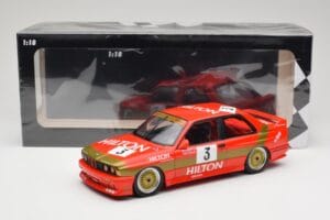 BMW M3 E30 #3 R. Ravaglia Winner Guia Race Macau 1987 Minichamps 1:18 155872003 Kovina – slika 6 od 6
