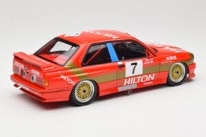 BMW M3 E30 #7 D. Quester 2nd Place Guia Race Macau 1987 Minichamps 1:18 155872007 Kovina – slika 2 od 6